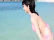 Japanische Strand Nudisten