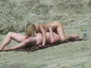 Heimlich gefilmter Sex am Strand